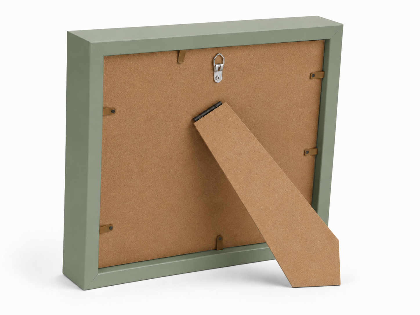 Sage green scalloped-mat art frame, gallery wall styled